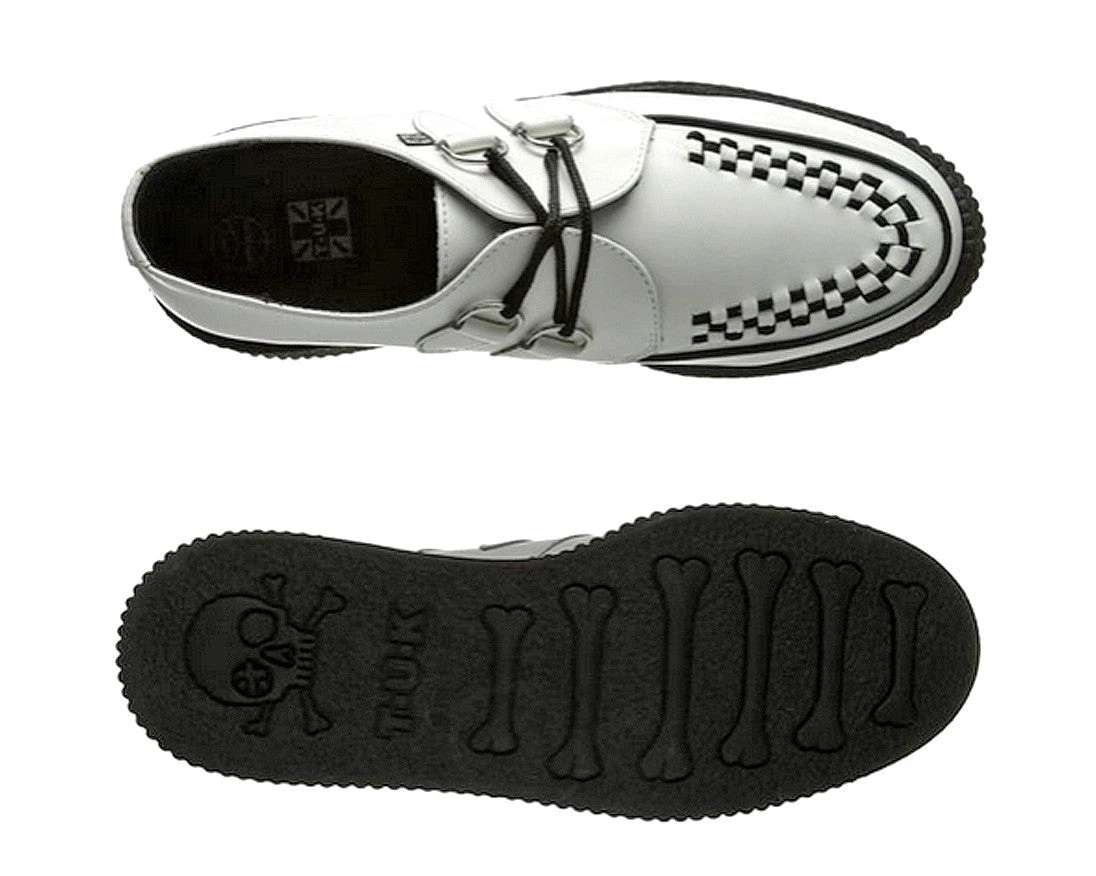 White Leather Creeper 5 White Leather Creeper - Image 5