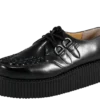 Black Leather Mondo Creeper