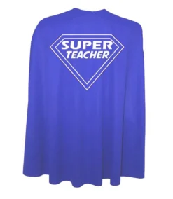 Adults 35" Super Teacher Custom Superhero Shield End Of Term Cape -Halloween Cosplay 1038a1c2 b4fe 437d 8716 aa8806a99da4 93435.1654765043