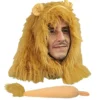 Wizards Cowardly Lion Christmas Pantomime Fancy Dress Big Cats Mane Ears & Tail Fancy Dress [One Size]