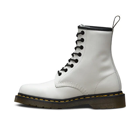 Dr. Martens 1460 White Smooth Dr. Marten 8 Eye Boots 8 Dr. Martens 1460 White Smooth Dr. Marten 8 Eye Boots - Image 8