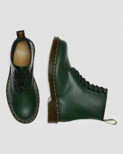 Dr. Martens 1460 Green Smooth Dr. Marten 8 Eye Boots -Halloween Cosplay 11822207.88