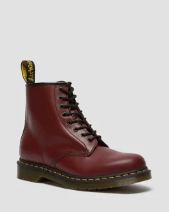 Dr. Martens 1460 Cherry Red Smooth Dr. Marten 8 Eye Boots -Halloween Cosplay 11822600.80