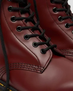 Dr. Martens 1460 Cherry Red Smooth Dr. Marten 8 Eye Boots -Halloween Cosplay 11822600.86