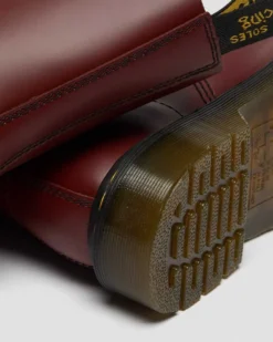 Dr. Martens 1490 Smooth Cherry Red Dr. Marten 10 Eye Boots -Halloween Cosplay 11857600.81