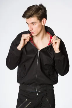 Black Harrington Jacket UNISEX 16 Black Harrington Jacket UNISEX -Halloween Cosplay 1595964180JBN615BLK TRM31960BLK 62 a3c768e8 8404 4242 8a08 fd1f6c2c9f2d