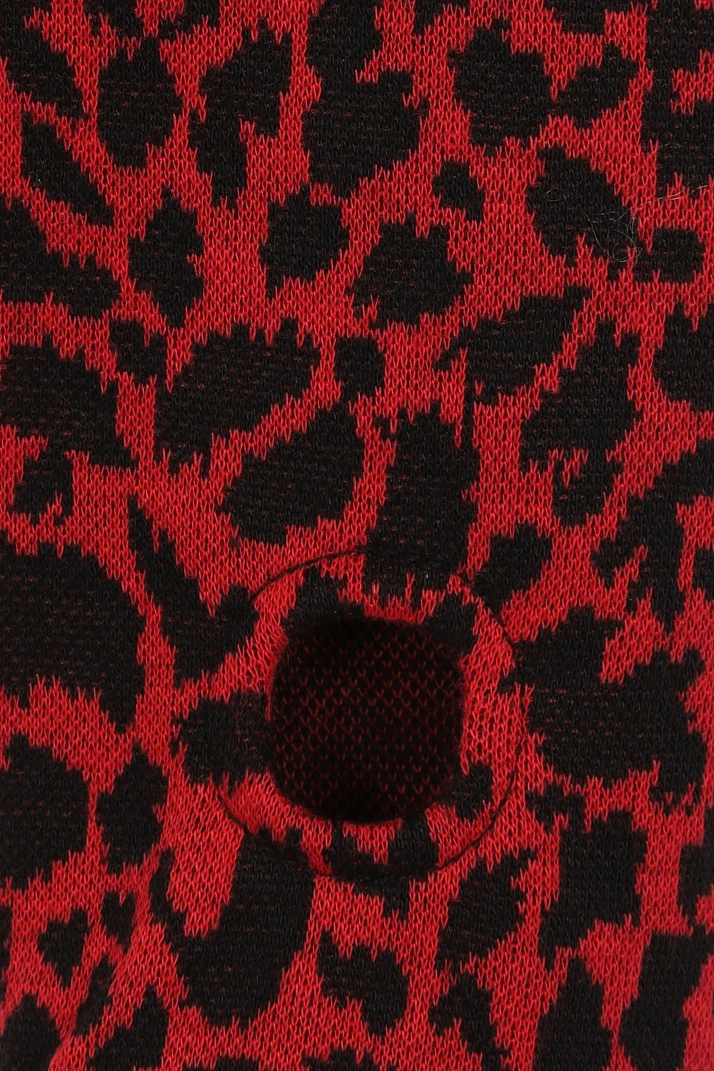 Cherry Red Leopard Print Sweater Top 7 Cherry Red Leopard Print Sweater Top - Image 7