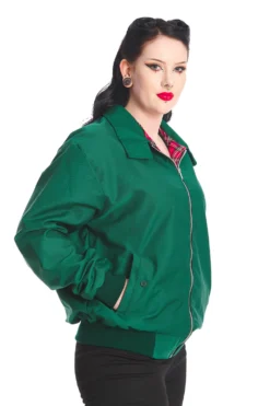 Green Harrington Jacket UNISEX -Halloween Cosplay 1641210013JBN615GRN 1