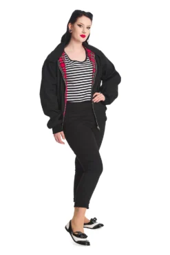 Black Harrington Jacket UNISEX 25 Black Harrington Jacket UNISEX -Halloween Cosplay 1641210132JBN615BLK4331