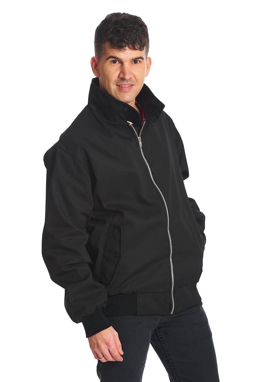 Black Harrington Jacket UNISEX 7 Black Harrington Jacket UNISEX - Image 7