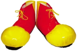 Clown Shoe Covers Costume Fancy Dress Clowns Shoes Stag Party Fun