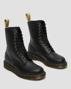 Dr. Martens 1490 Vegan Black Felix Rub Off Boots -Halloween Cosplay 23981001.82