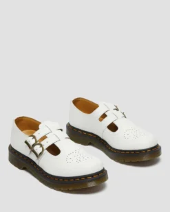 Dr. Martens 8065 Mary Jane Smooth White Leather -Halloween Cosplay 26563100.83