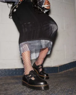 Dr. Martens 8065 Bex Black Smooth Leather Platform Mary Jane