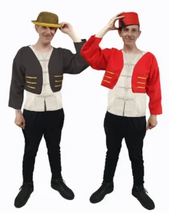 The Organ Grinder & Monkey Stag Night Best Man & Groom Fancy Dress Costume