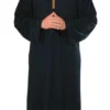 Adults Vicar Priest & Halloween Latex FX Makeup Kit Religious Fancy Dress Costume [2 Sizes]