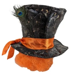 Adults Mad Hatter Top Hat & Cravat Wonderland Fancy Dress Costume Accessory [One Size] -Halloween Cosplay 59506e74 d4e1 4e32 8859 2c270aead1bc 38316.1680089827