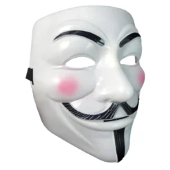 Adults Unisex Anonymous V For Vendetta Mask & Black Fleece Hood Guy Fawkes -Halloween Cosplay 5fded983 5aa3 4630 9190 7ce362ee0157 56978.1540984377