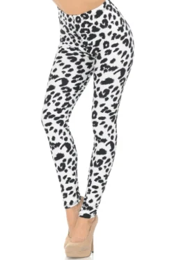 Snow Leopard Leggings 4 Snow Leopard Leggings -Halloween Cosplay 6