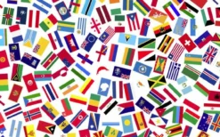 World Flags Country National Flags 5ftx3ft With Eyelets
