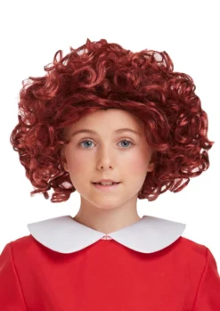 Annie The Orphan Girl Wig TV Film Movie Pantomime World Book Day Fancy Dress Accessory [One Size]