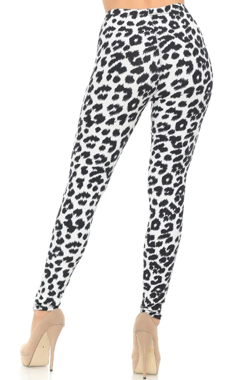 Snow Leopard Leggings 3 Snow Leopard Leggings - Image 3