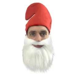 Adults Garden Gnome Faux Fur Cosplay Fancy Dress Beard & Hat Accessory -Halloween Cosplay 71aa38a3 a191 4f9a bfde b1a613332e37 40070.1678098178