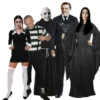 The Addams Family Group Fancy Dress Gothic Halloween Party Costumes