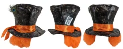 Adults Mad Hatter Top Hat & Cravat Wonderland Fancy Dress Costume Accessory [One Size] -Halloween Cosplay 928c6c81 0c23 4058 b76f 93afc0e2201d 56329.1680089830