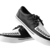 Black & White 2-Ring Creeper Sneaker