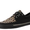 Black & Leopard VLK Creeper Sneaker