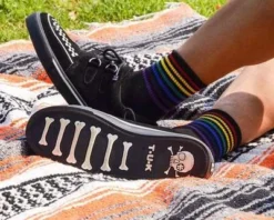 Black Suede White Interlace VLK Creeper Sneaker 11 Black Suede White Interlace VLK Creeper Sneaker -Halloween Cosplay A9182 CU 1 400x ead27f3b 015f 4e88 8284 41a266485b93