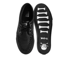 Black Leather D-Ring VLK Creeper Sneaker -Halloween Cosplay A9873 BOTH TOP 500x 3274d514 3f32 4f73 8442 b0dae57ae244