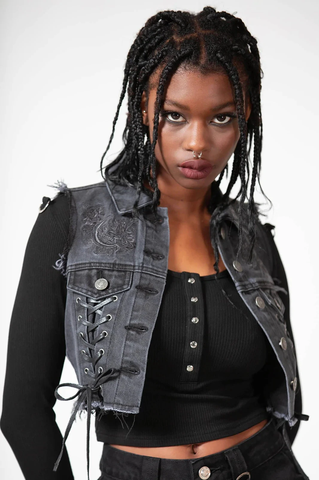 Azalia Denim Vest 6 Azalia Denim Vest - Image 6