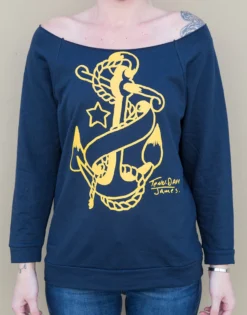 Anchor Sweatshirt -Halloween Cosplay Anchor womens sweatshirt 1