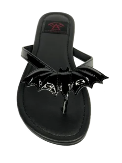 Betty Bat Sandal Shiny Patent Black -Halloween Cosplay BettyBatBlackPatentFront 1024x1024 2x bc10c56b 93ec 4af6 b5a3 b44eabfacb74