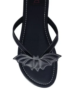 Betty Bat Sandal Matte Black -Halloween Cosplay BettyBatBlackTop 1024x1024 2x d58676de 815d 473c a771 991e18b6446d