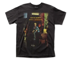 David Bowie Ziggy Plays Guitar Band Shirt