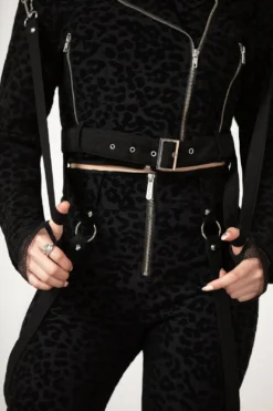 Black Leopard Biker Jacket -Halloween Cosplay DEMON CLAW BIKER JACKET W E x1600 0ba4945c 62c2 4177 8afd 13e060553d25