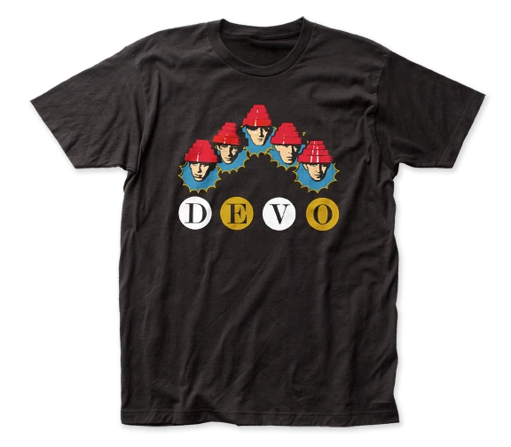 DEVO Whip It Floating Heads Band Shirt 1 DEVO Whip It Floating Heads Band Shirt