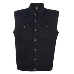 Other Classic Black Denim Vest