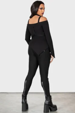 Drakor Black Stretch Pants -Halloween Cosplay DRAKOR TROUSERS W F x1600 9fbe0e7d a369 4f02 bf83 a15451bca870