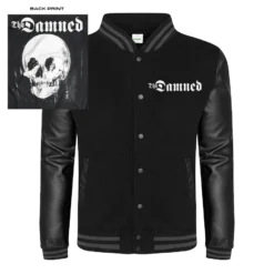 The Damned Stretcher Case Letterman Jacket