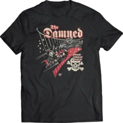 The Damned Speed Thrills And Chills Band Shirt