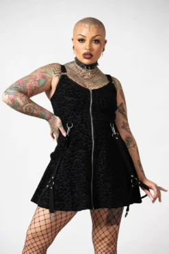 Feelin Purrty Black Leopard Skater Dress -Halloween Cosplay FEELIN PURRITY SKATER DRESS W D x1600 4052501b c00d 43a1 b23f ed2e9848e130