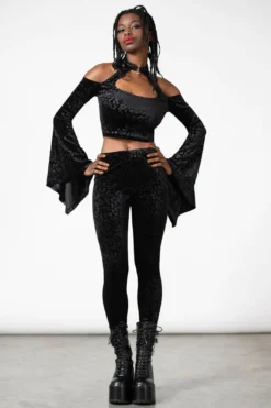 Felinology Leopard Crop Top