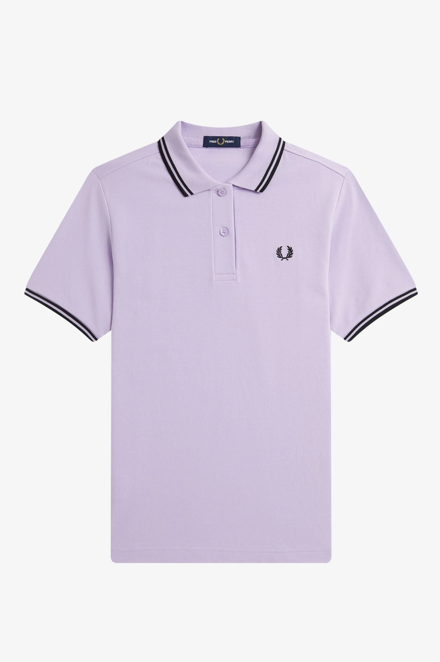 Fred Perry Polo Shirt Lilac Soul 3 Fred Perry Polo Shirt Lilac Soul - Image 3