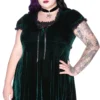 Heather Babydoll Emerald Green Dress