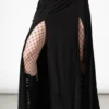Hellverina Maxi Slit Skirt