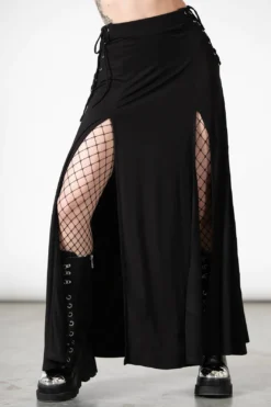 Hellverina Maxi Slit Skirt